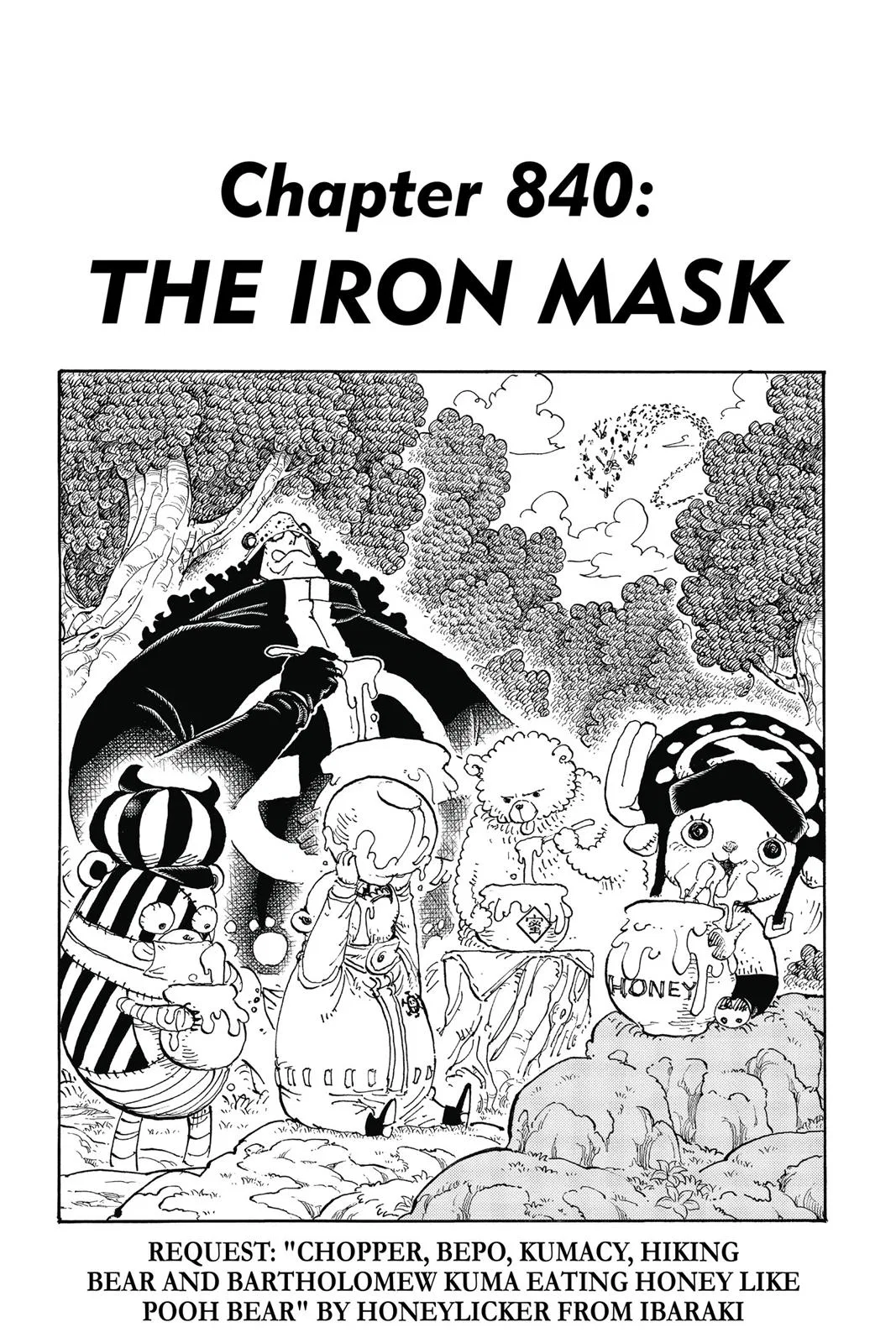 One Piece One Piece Chapter 840 – Page 1