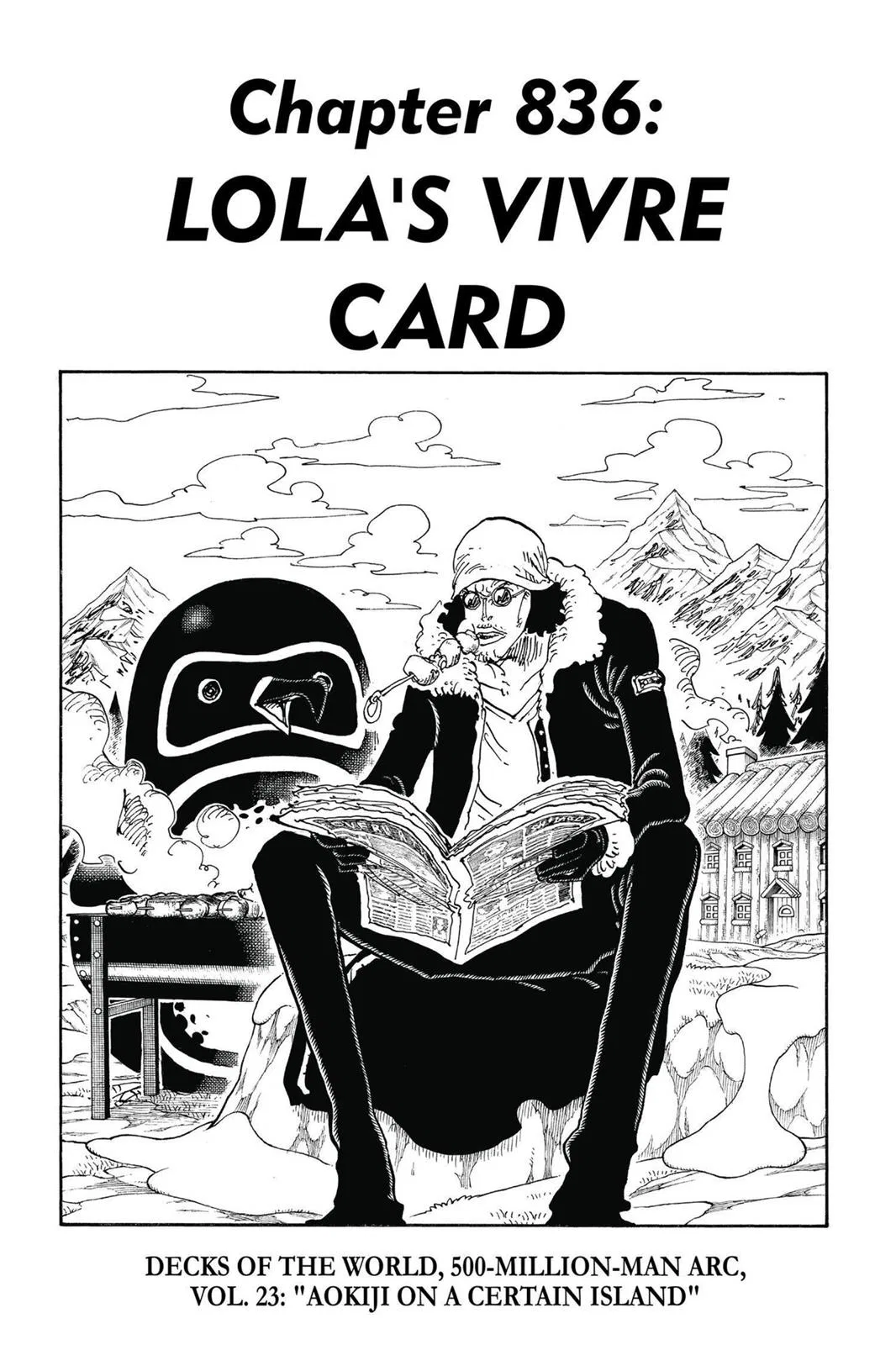 One Piece One Piece Chapter 836 – Page 1