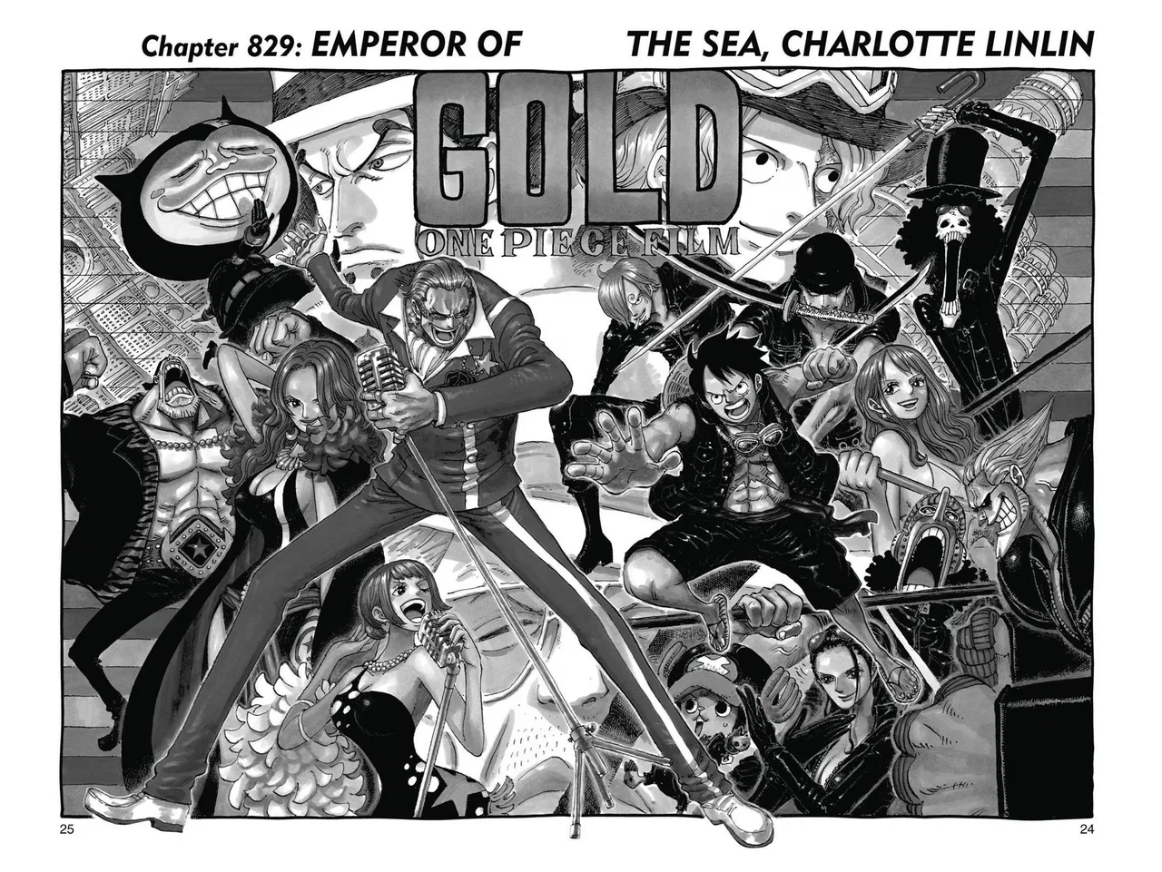 One Piece One Piece Chapter 829 – Page 1