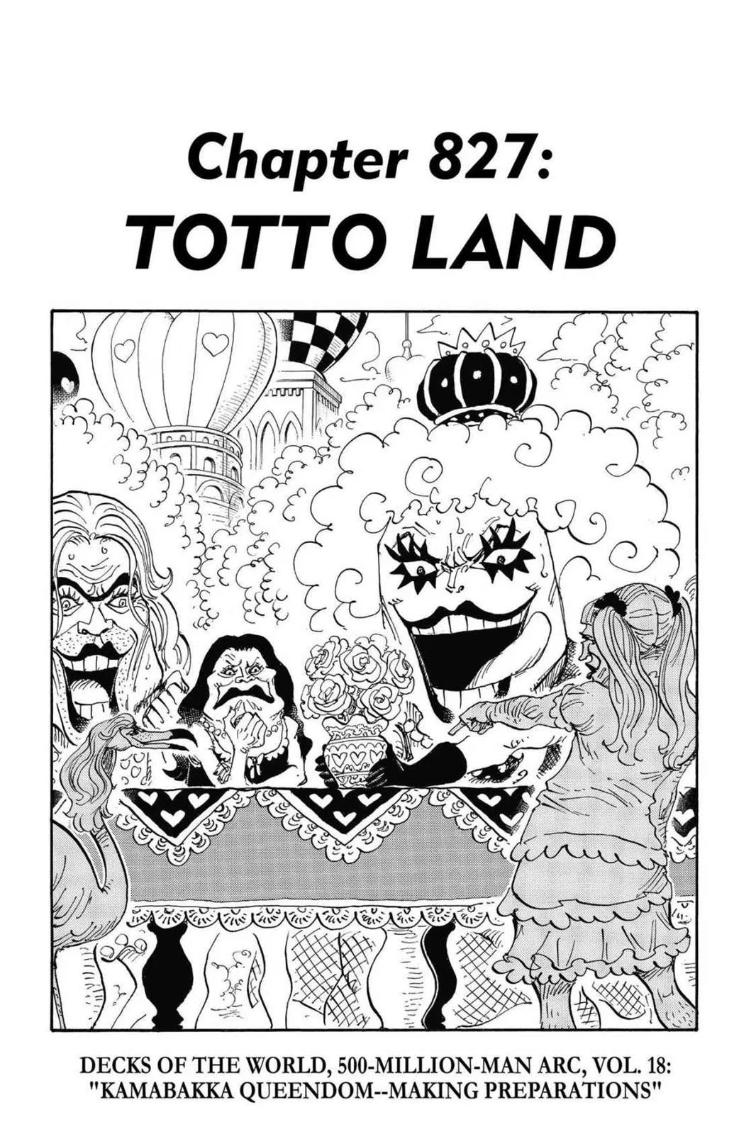 One Piece One Piece Chapter 827 – Page 1