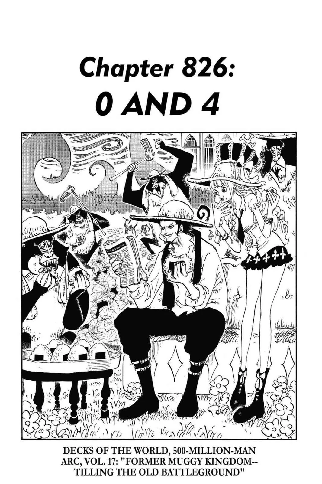 One Piece One Piece Chapter 826 – Page 1