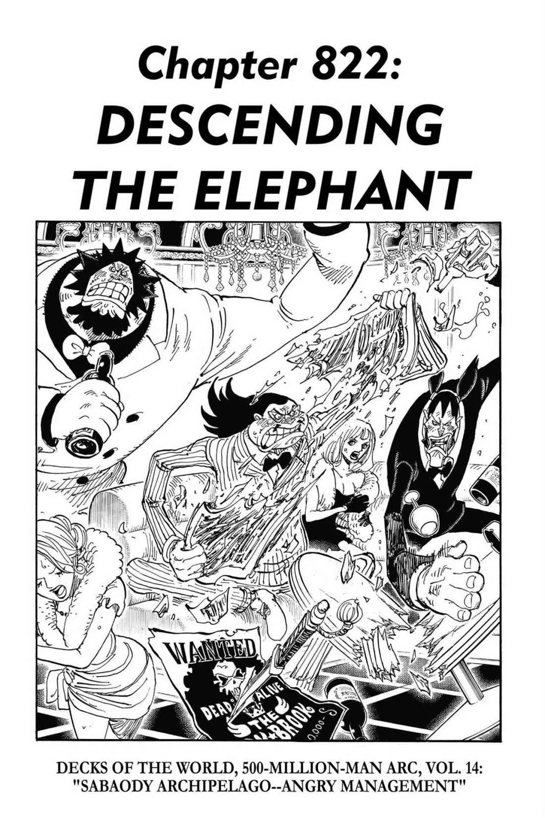 One Piece One Piece Chapter 822 – Page 1