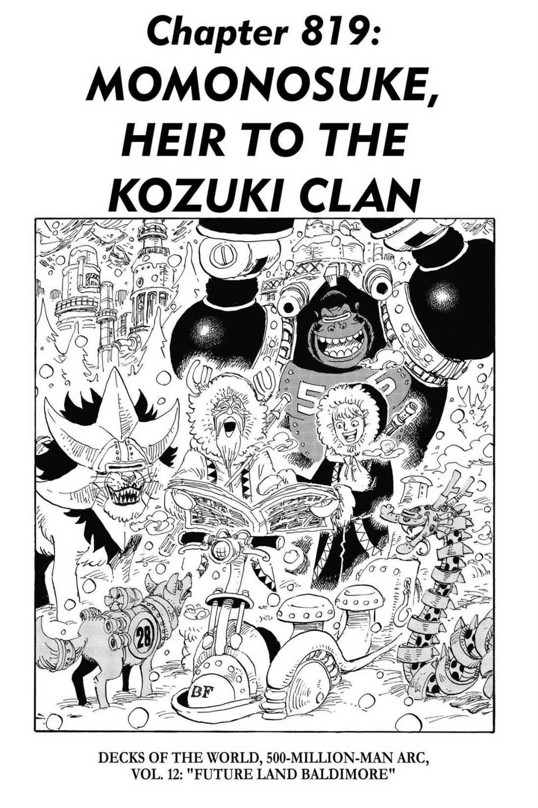 One Piece One Piece Chapter 819 – Page 1