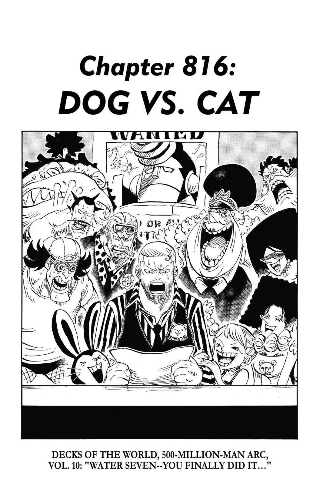 One Piece One Piece Chapter 816 – Page 1