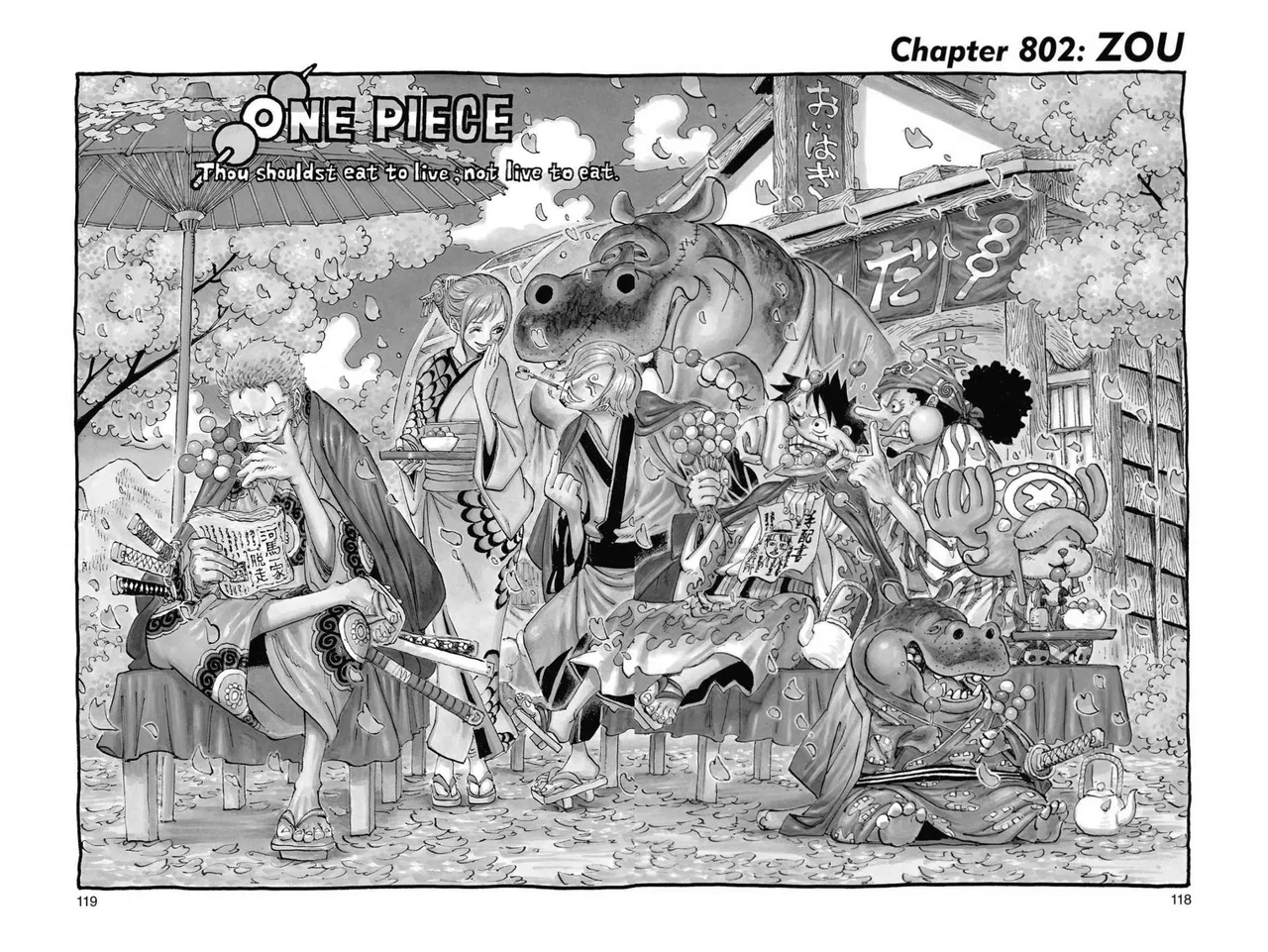 One Piece One Piece Chapter 802 – Page 1