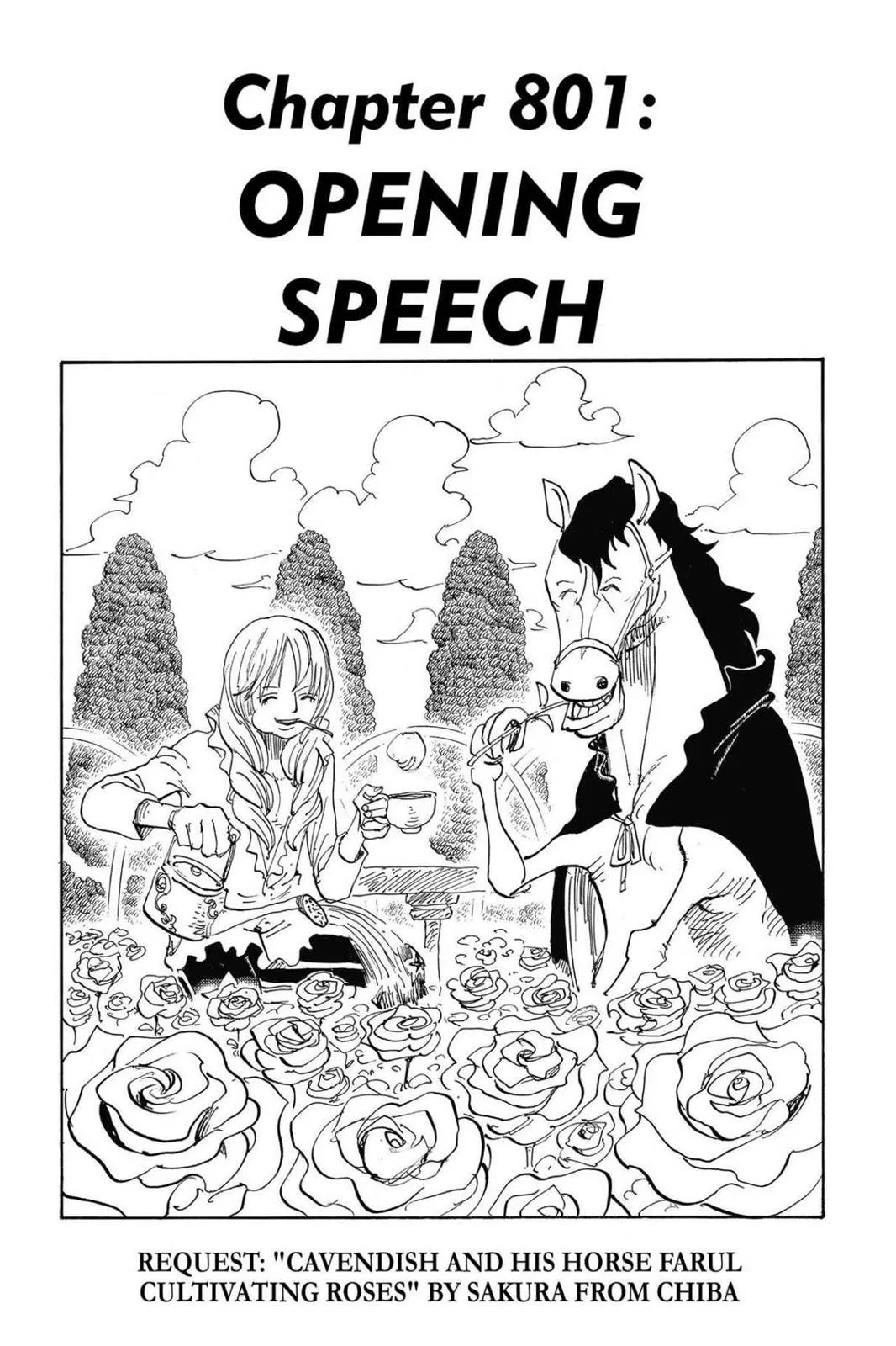 One Piece One Piece Chapter 801 – Page 1