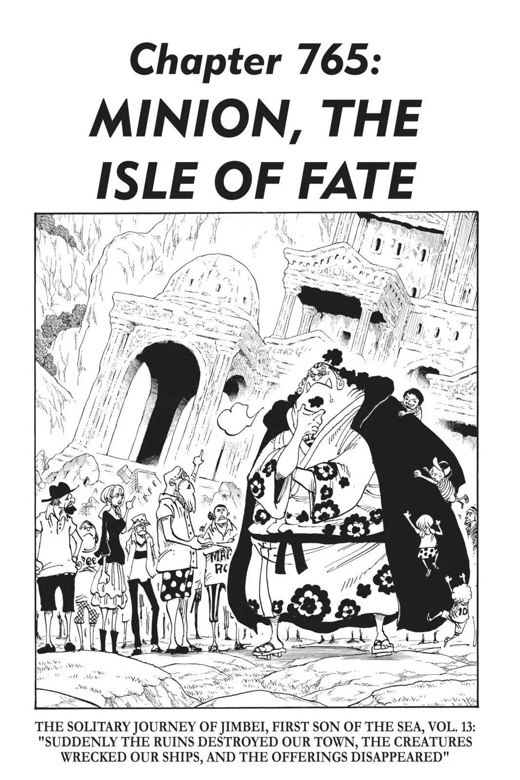 One Piece One Piece Chapter 765 – Page 1