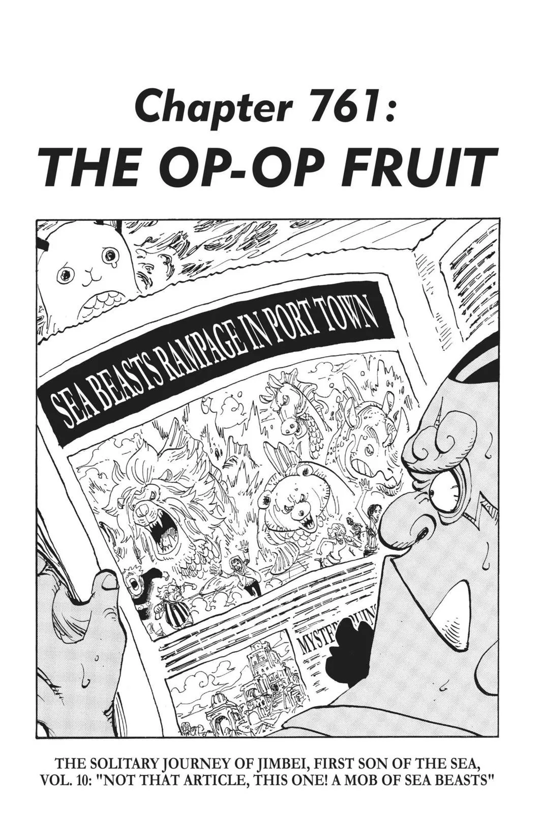 One Piece One Piece Chapter 761 – Page 1
