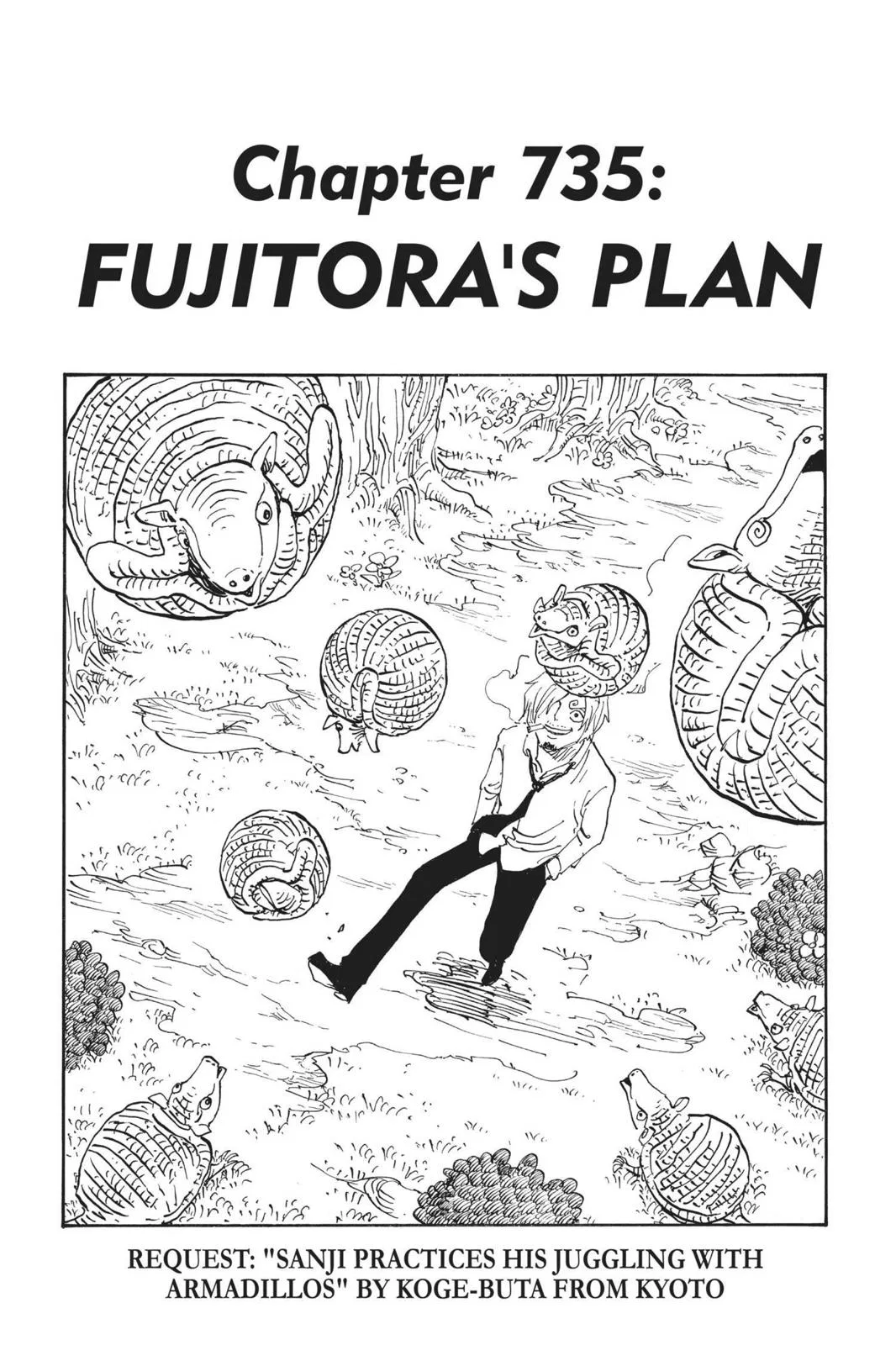 One Piece One Piece Chapter 735 – Page 1