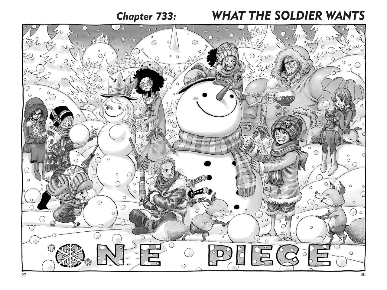 One Piece One Piece Chapter 733 – Page 1