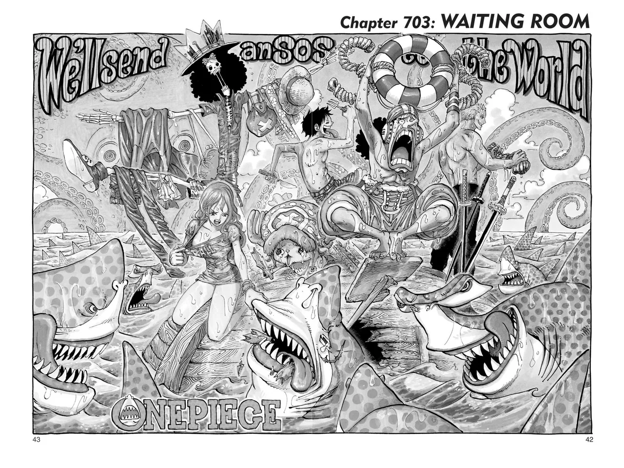 One Piece One Piece Chapter 703 – Page 1