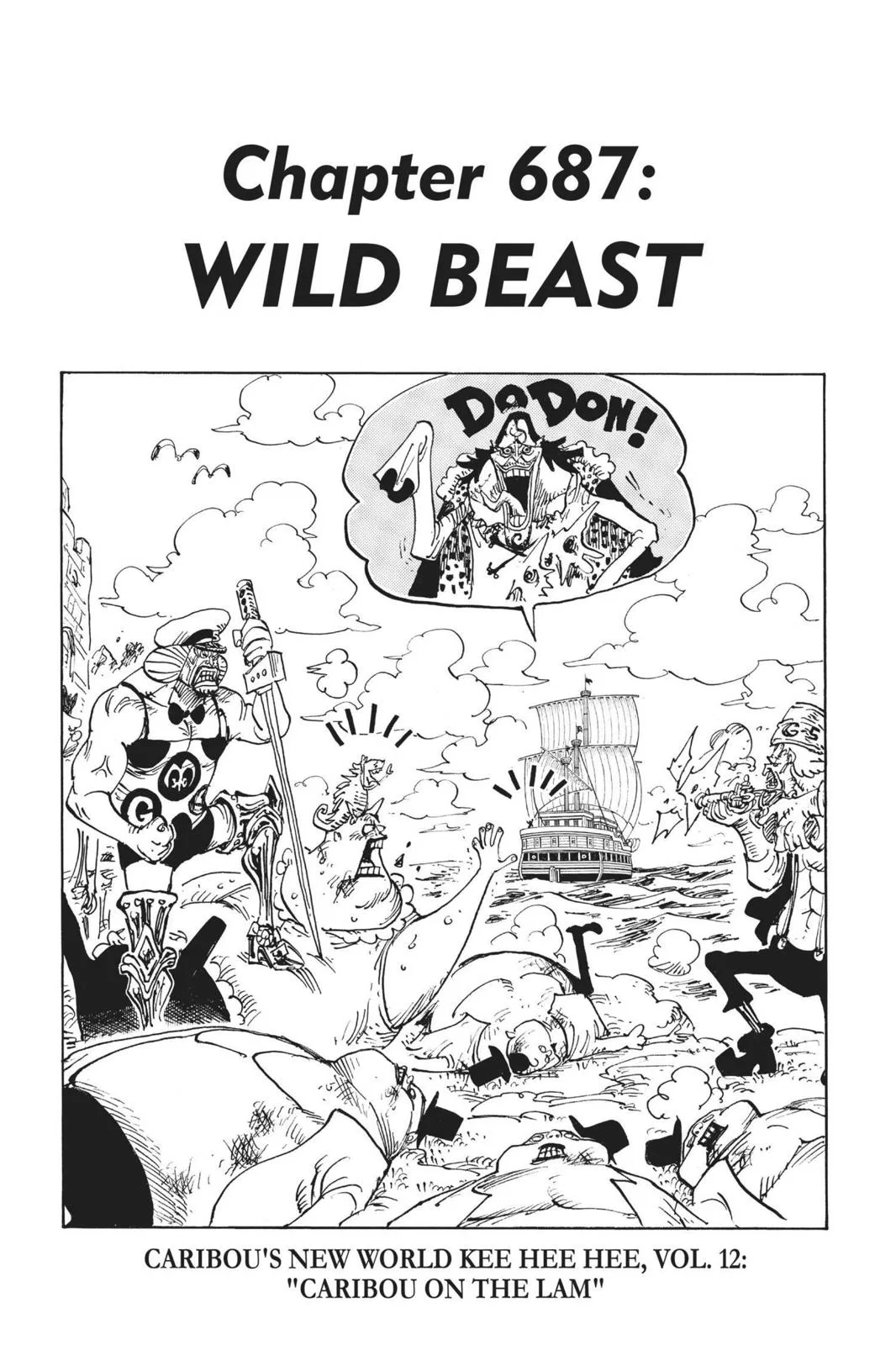 One Piece One Piece Chapter 687 – Page 1