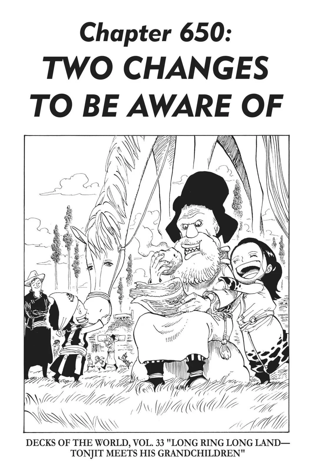 One Piece One Piece Chapter 650 – Page 1