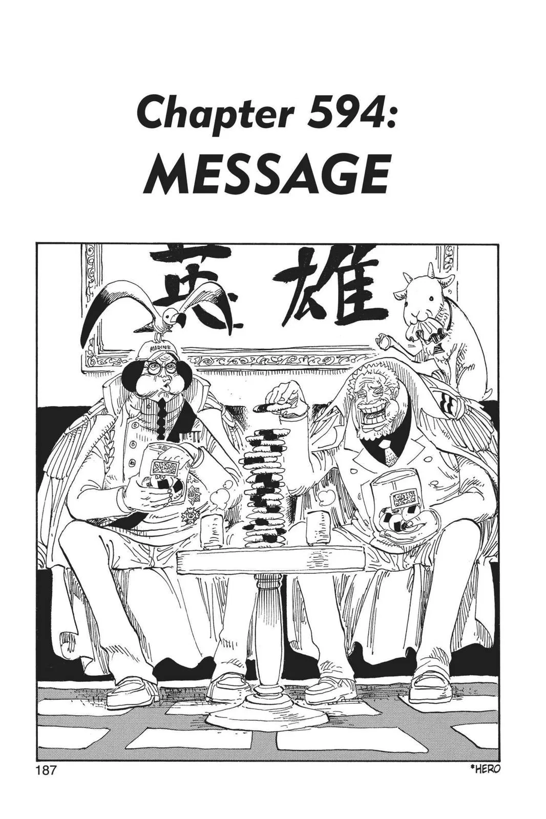 One Piece One Piece Chapter 594 – Page 1
