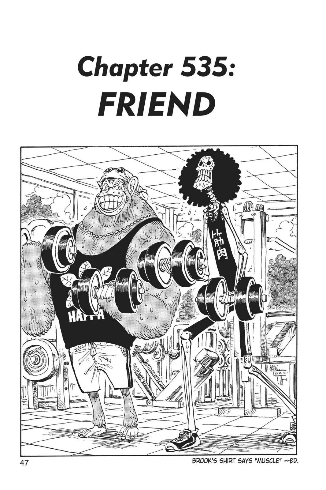 One Piece One Piece Chapter 535 – Page 1
