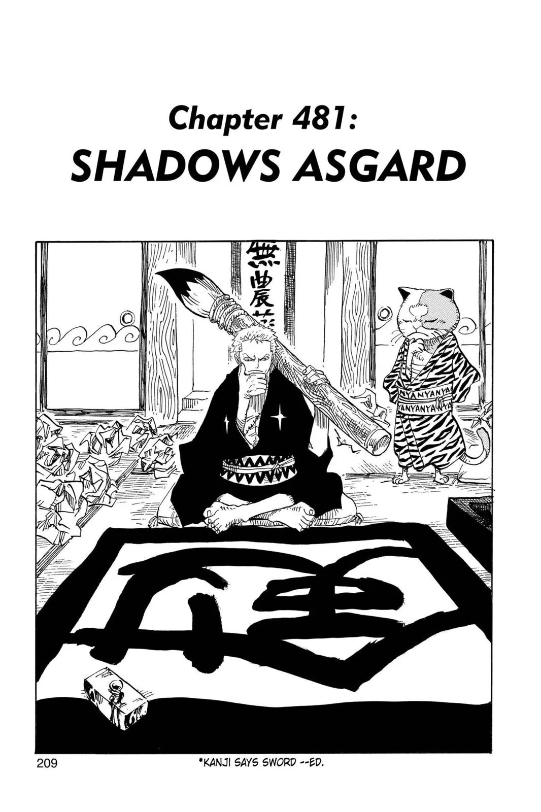 One Piece One Piece Chapter 481 – Page 1