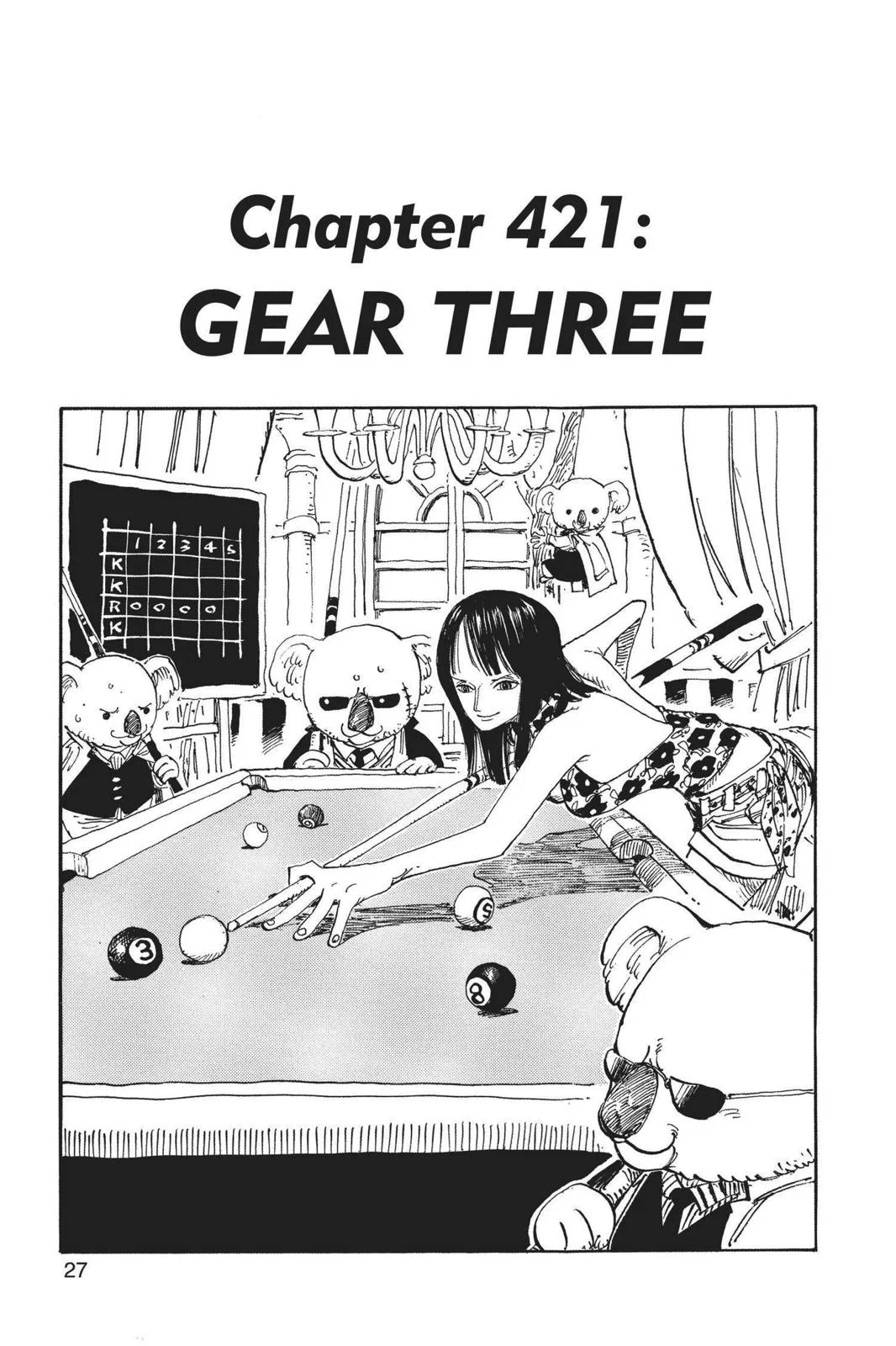 One Piece One Piece Chapter 421 – Page 1