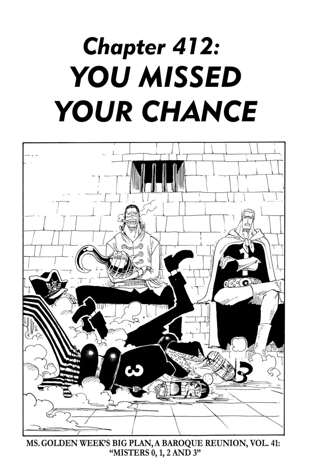 One Piece One Piece Chapter 412 – Page 1
