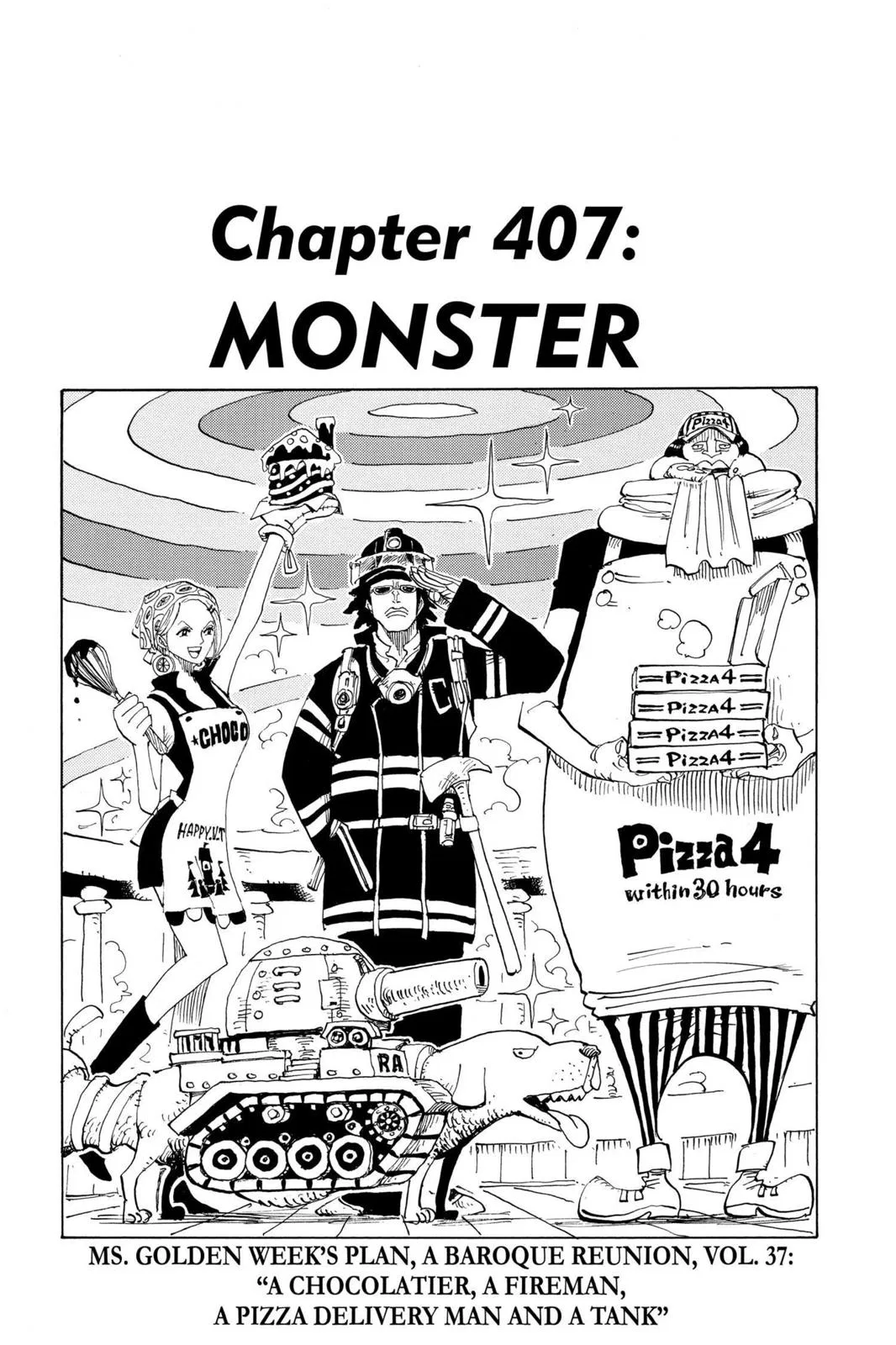 One Piece One Piece Chapter 407 – Page 1