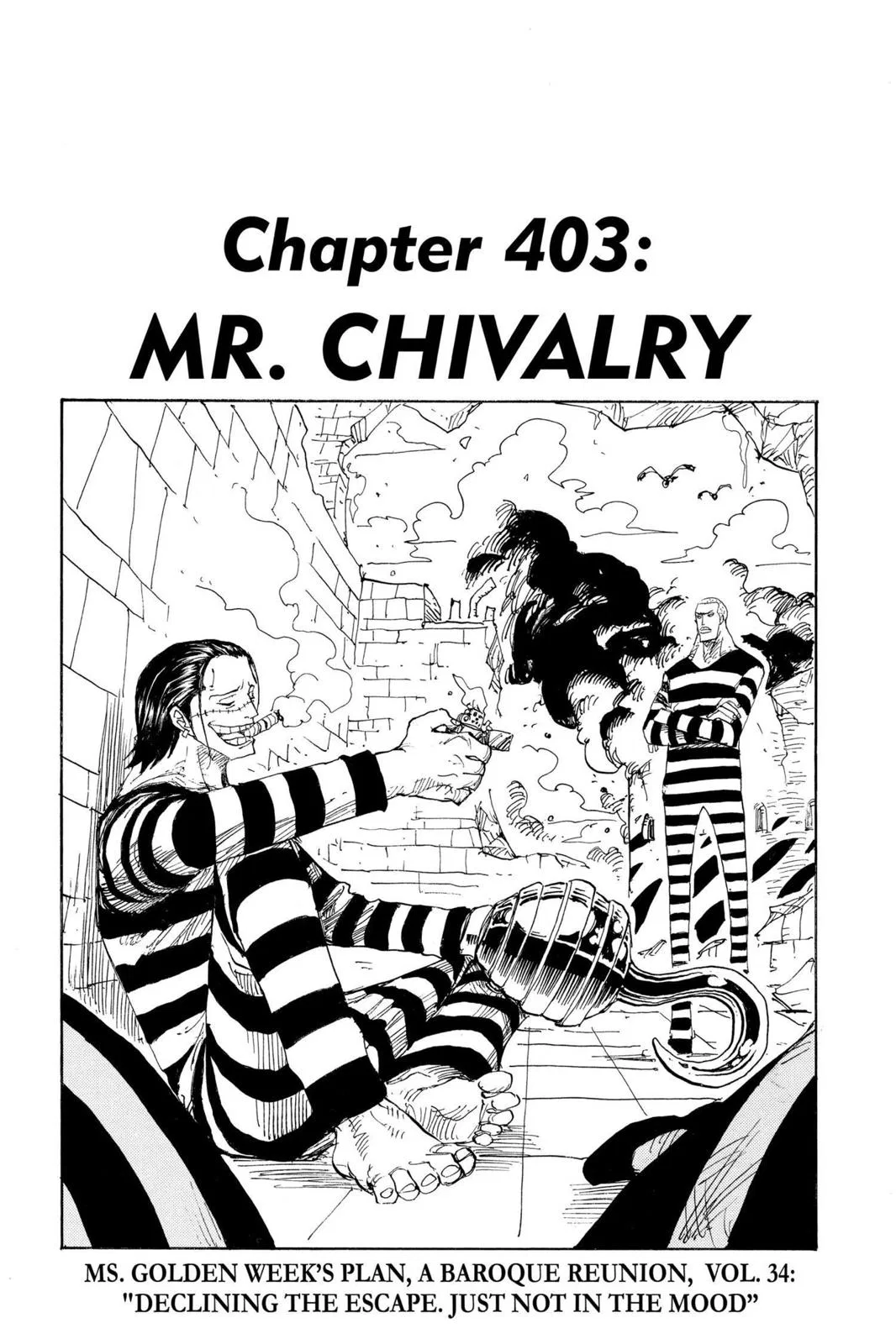 One Piece One Piece Chapter 403 – Page 1
