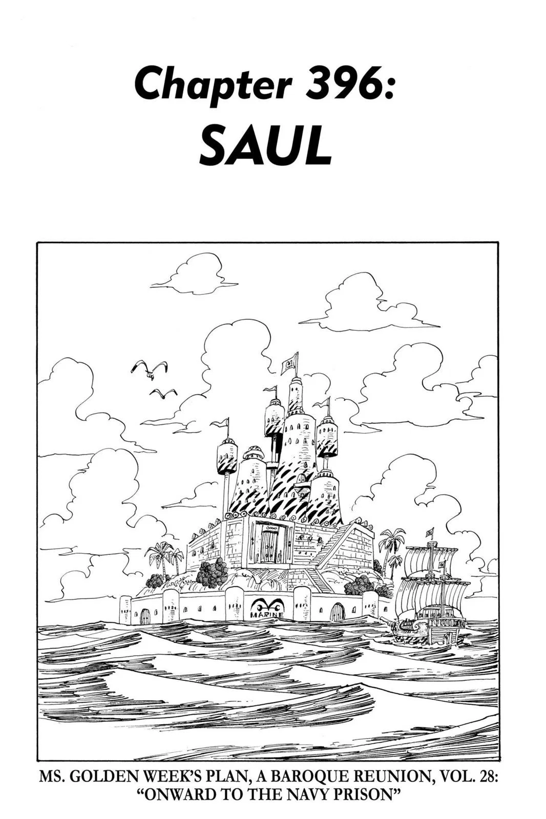 One Piece One Piece Chapter 396 – Page 1