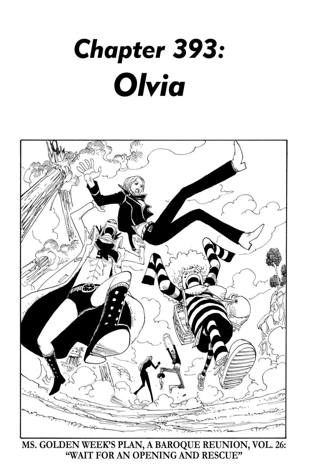 One Piece One Piece Chapter 393 – Page 1