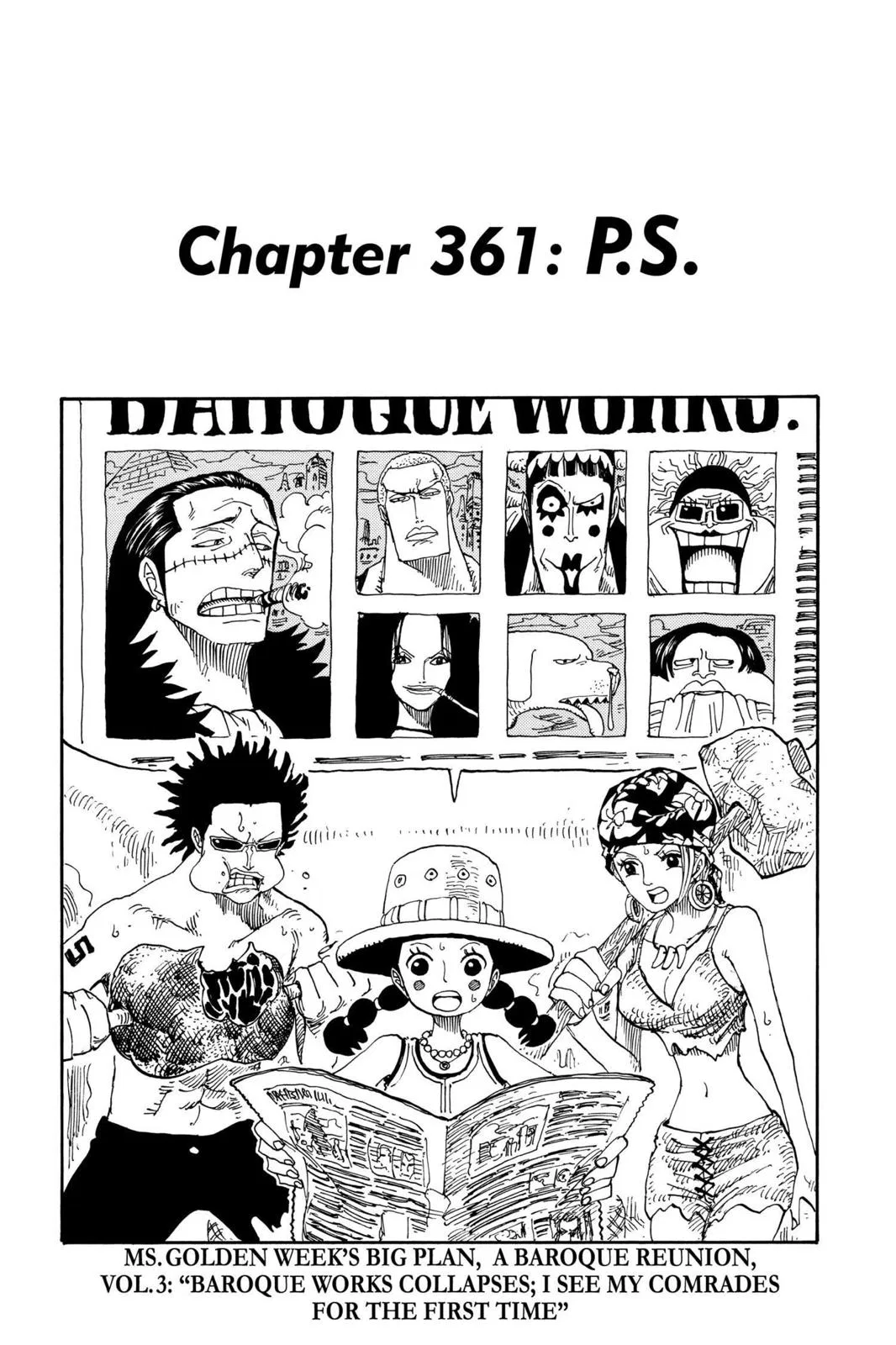One Piece One Piece Chapter 361 – Page 1