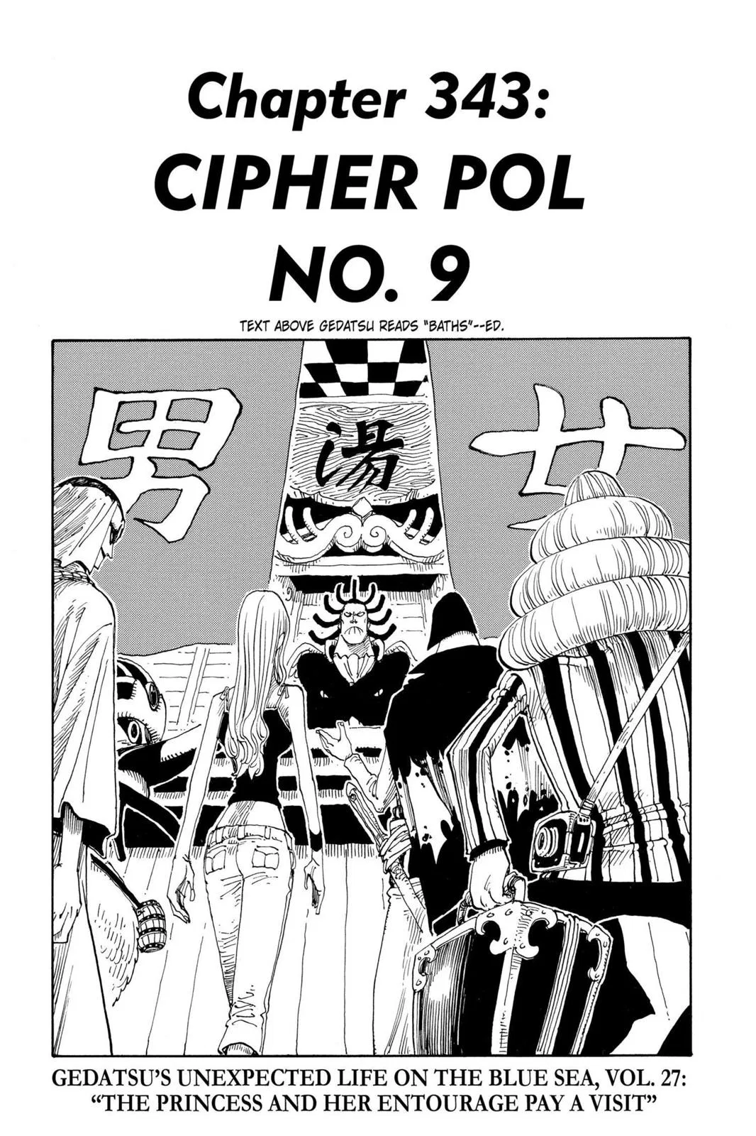 One Piece One Piece Chapter 343 – Page 1