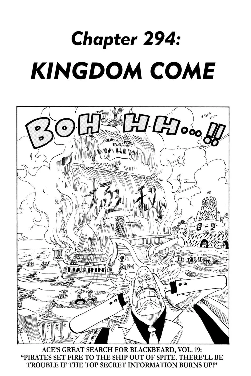 One Piece One Piece Chapter 294 – Page 1