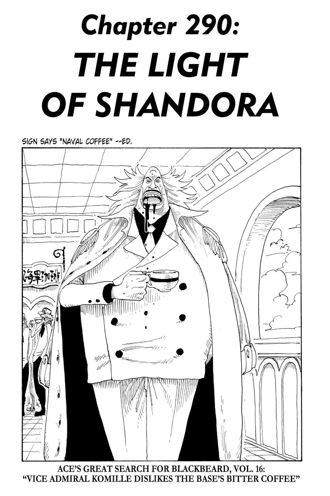 One Piece One Piece Chapter 290 – Page 1