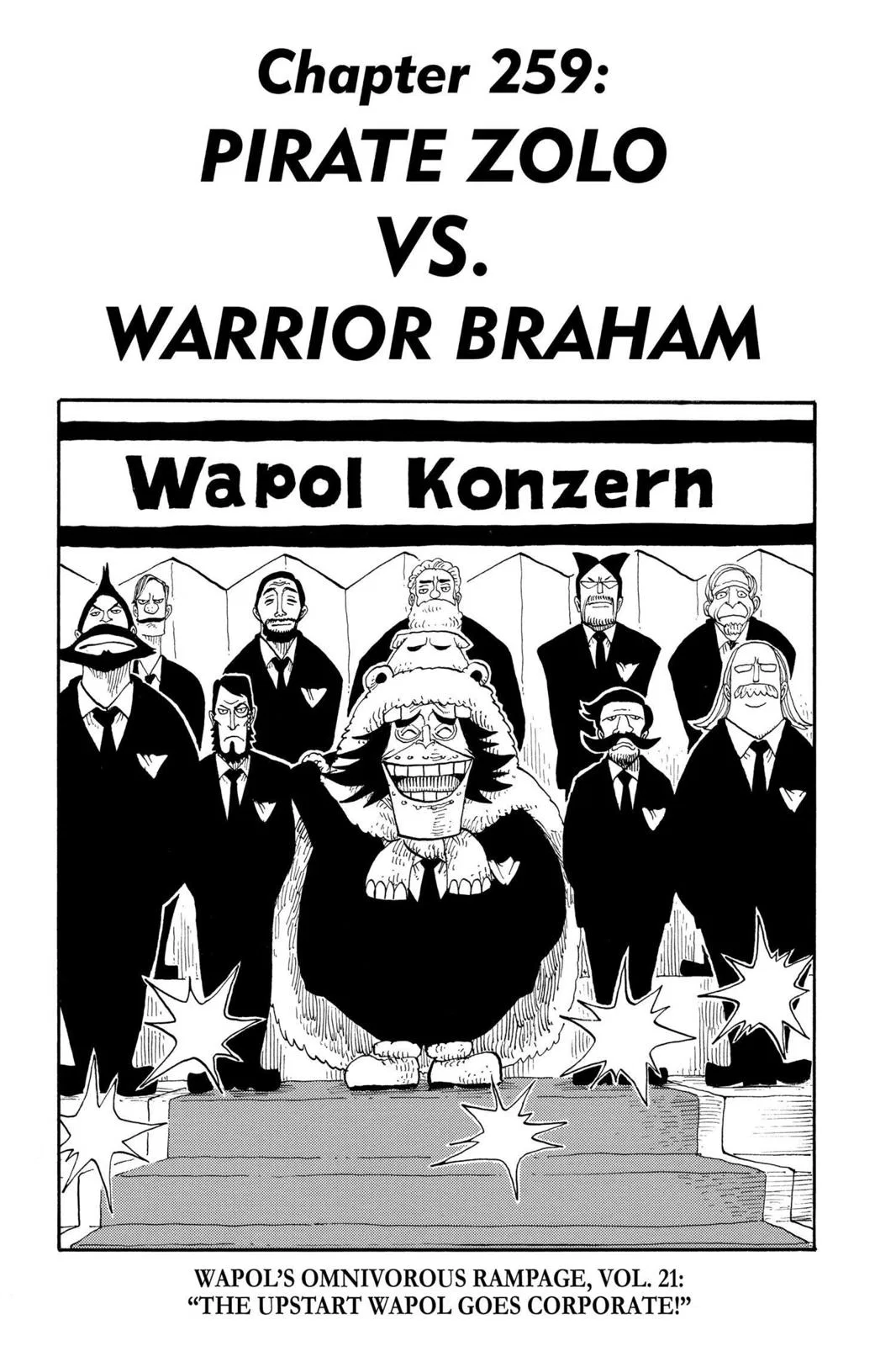 One Piece One Piece Chapter 259 – Page 1