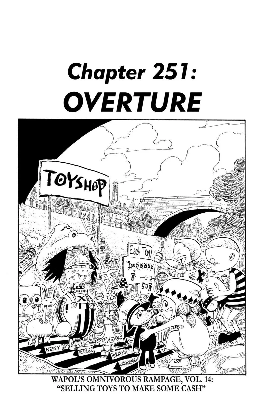 One Piece One Piece Chapter 251 – Page 1