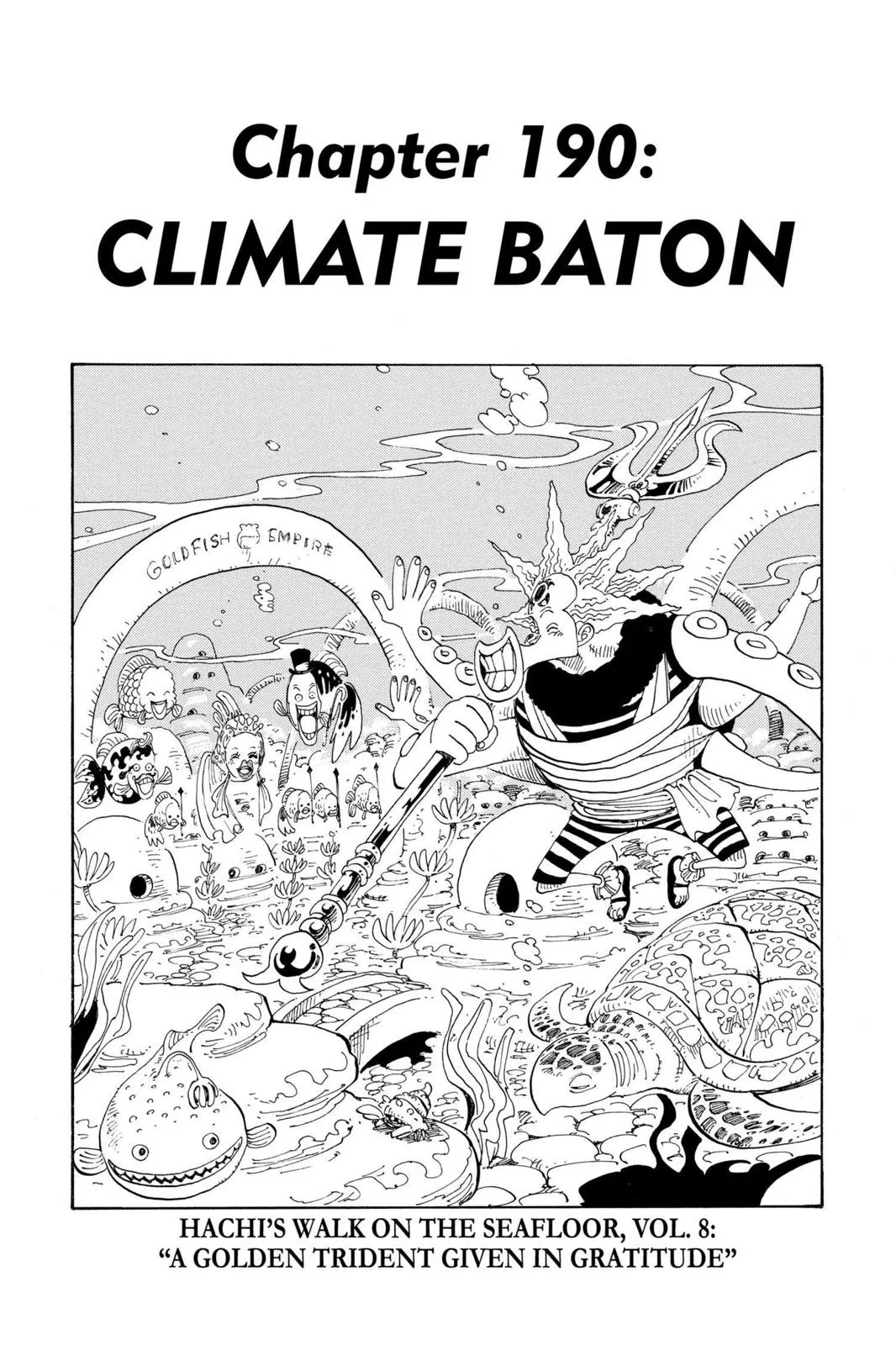 One Piece One Piece Chapter 190 – Page 1
