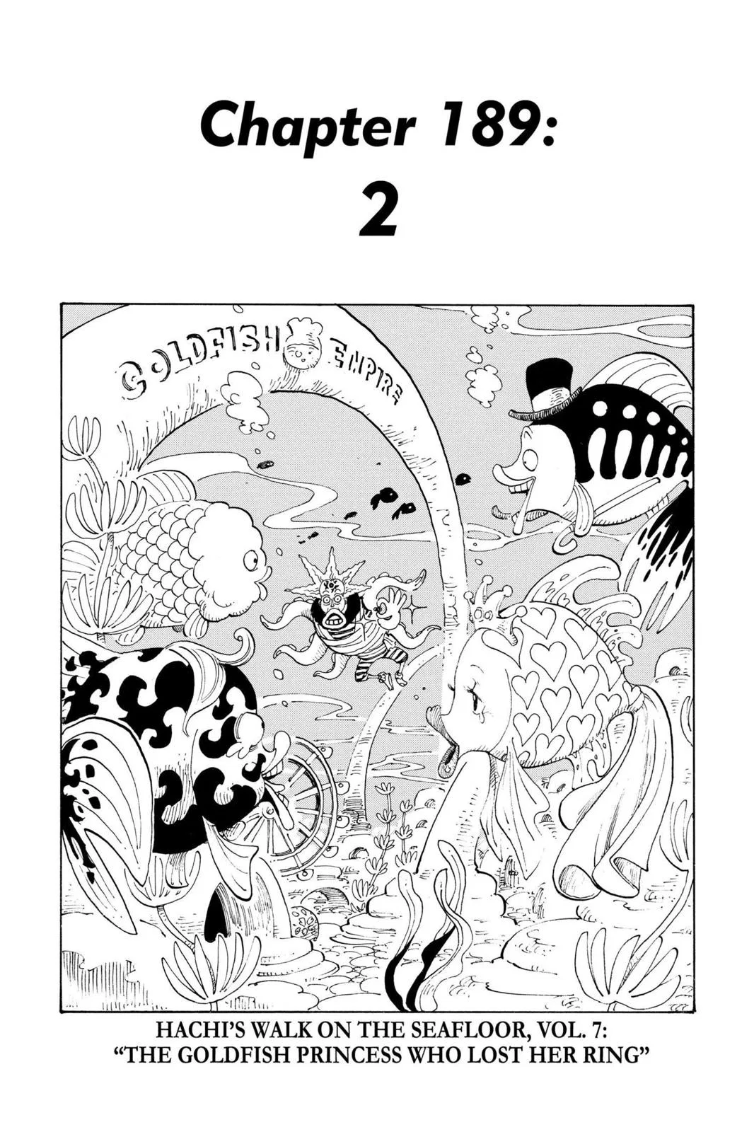 One Piece One Piece Chapter 189 – Page 1