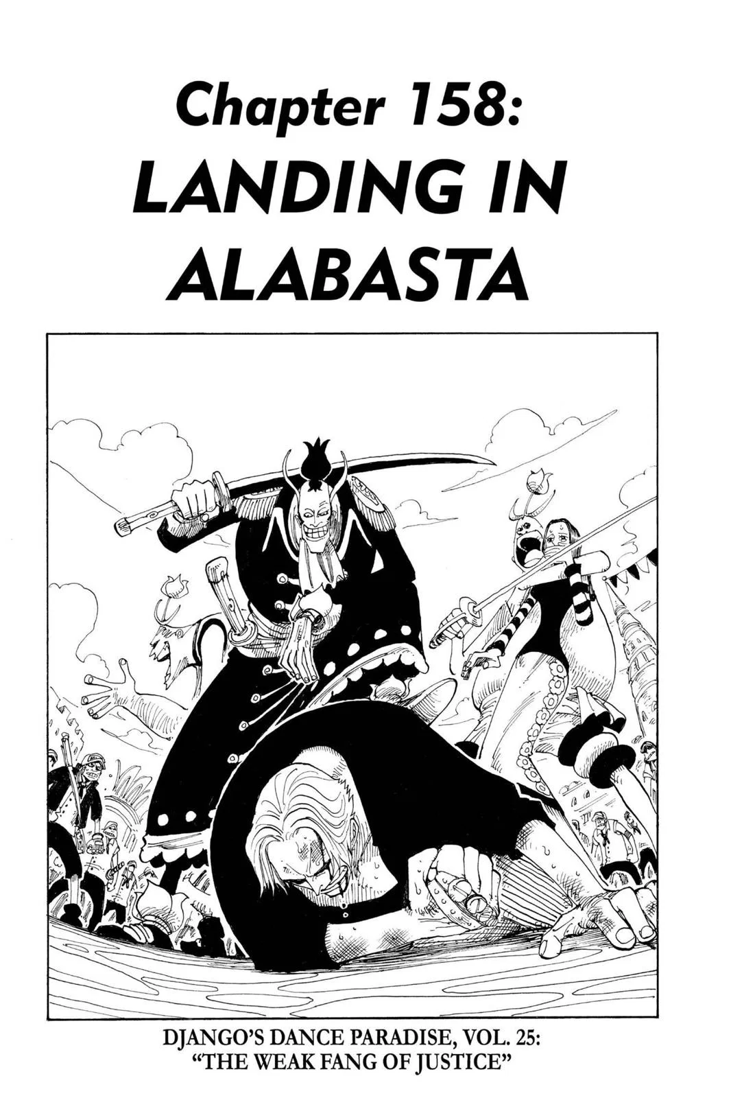 One Piece One Piece Chapter 158 – Page 1