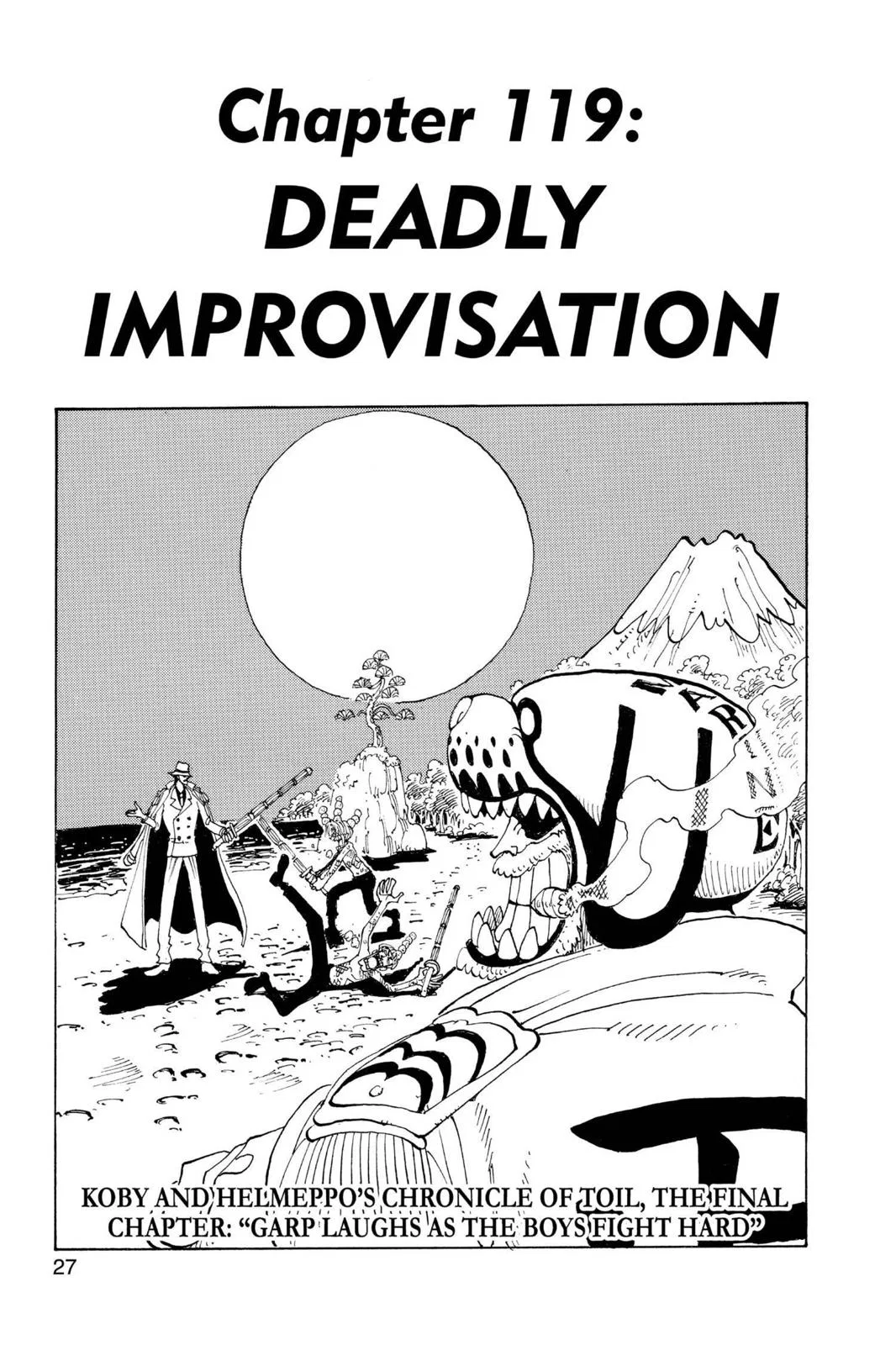 One Piece One Piece Chapter 119 – Page 1