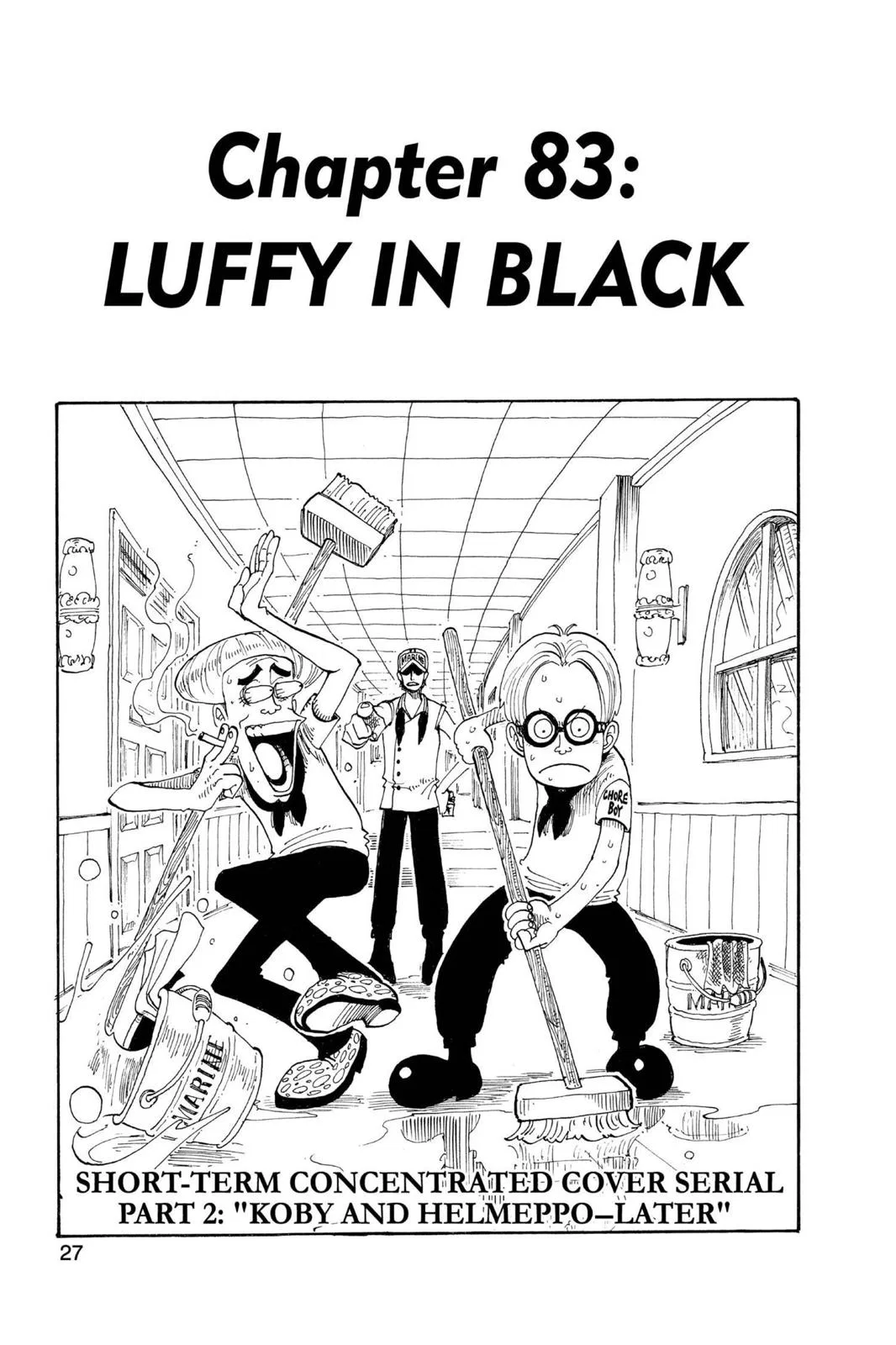One Piece One Piece Chapter 83 – Page 1