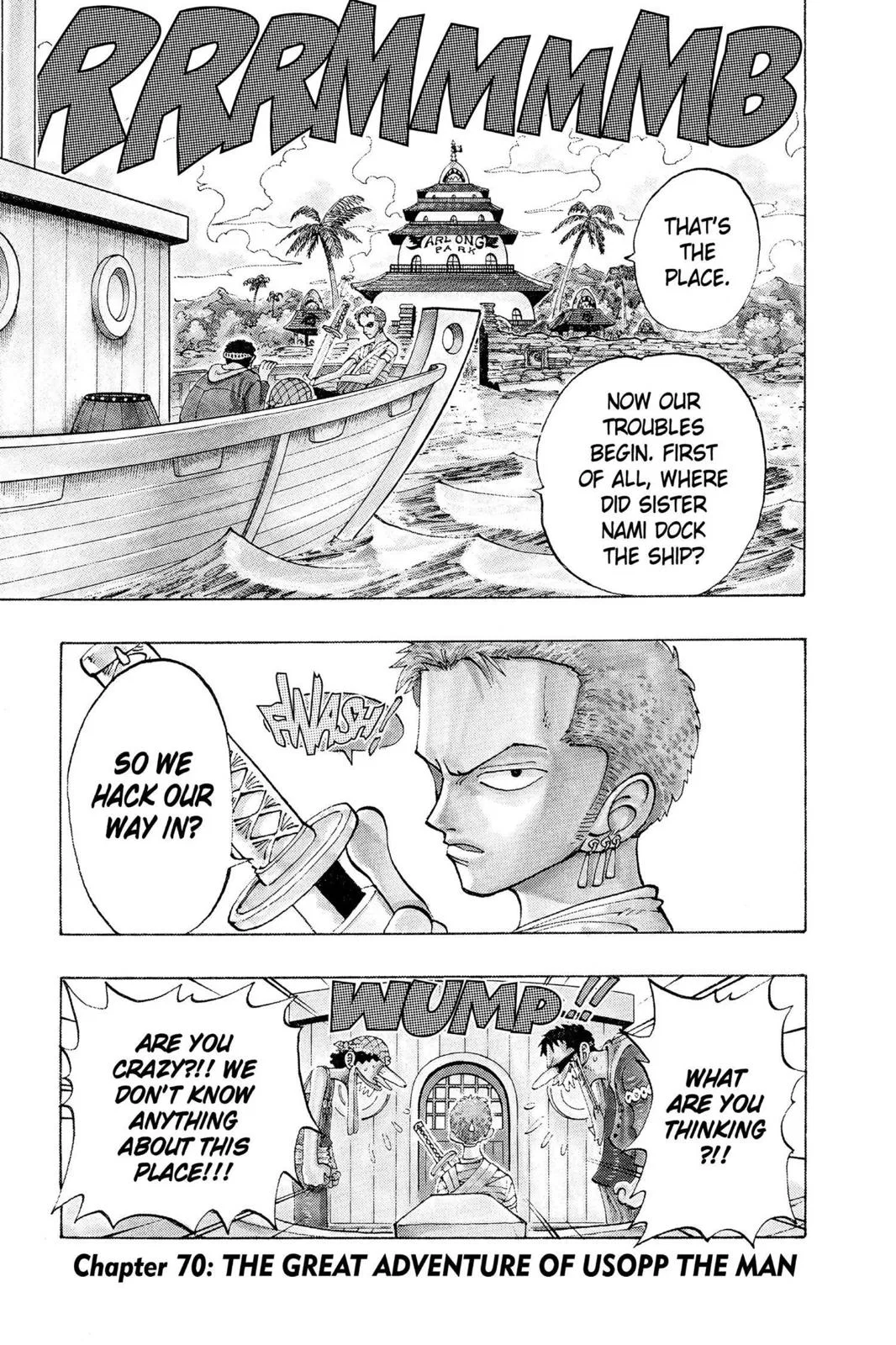 One Piece One Piece Chapter 70 – Page 1
