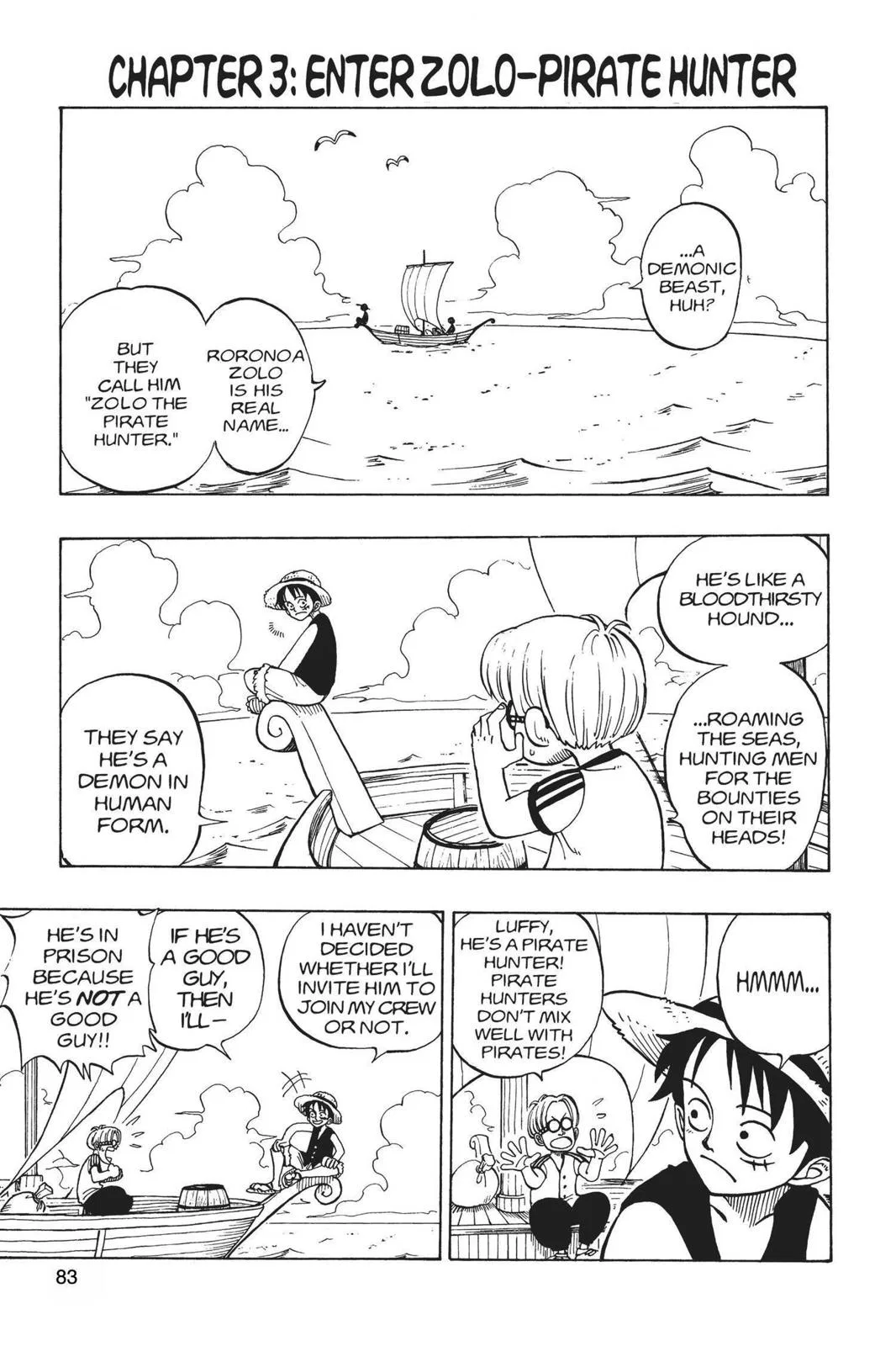One Piece One Piece Chapter 3 – Page 1