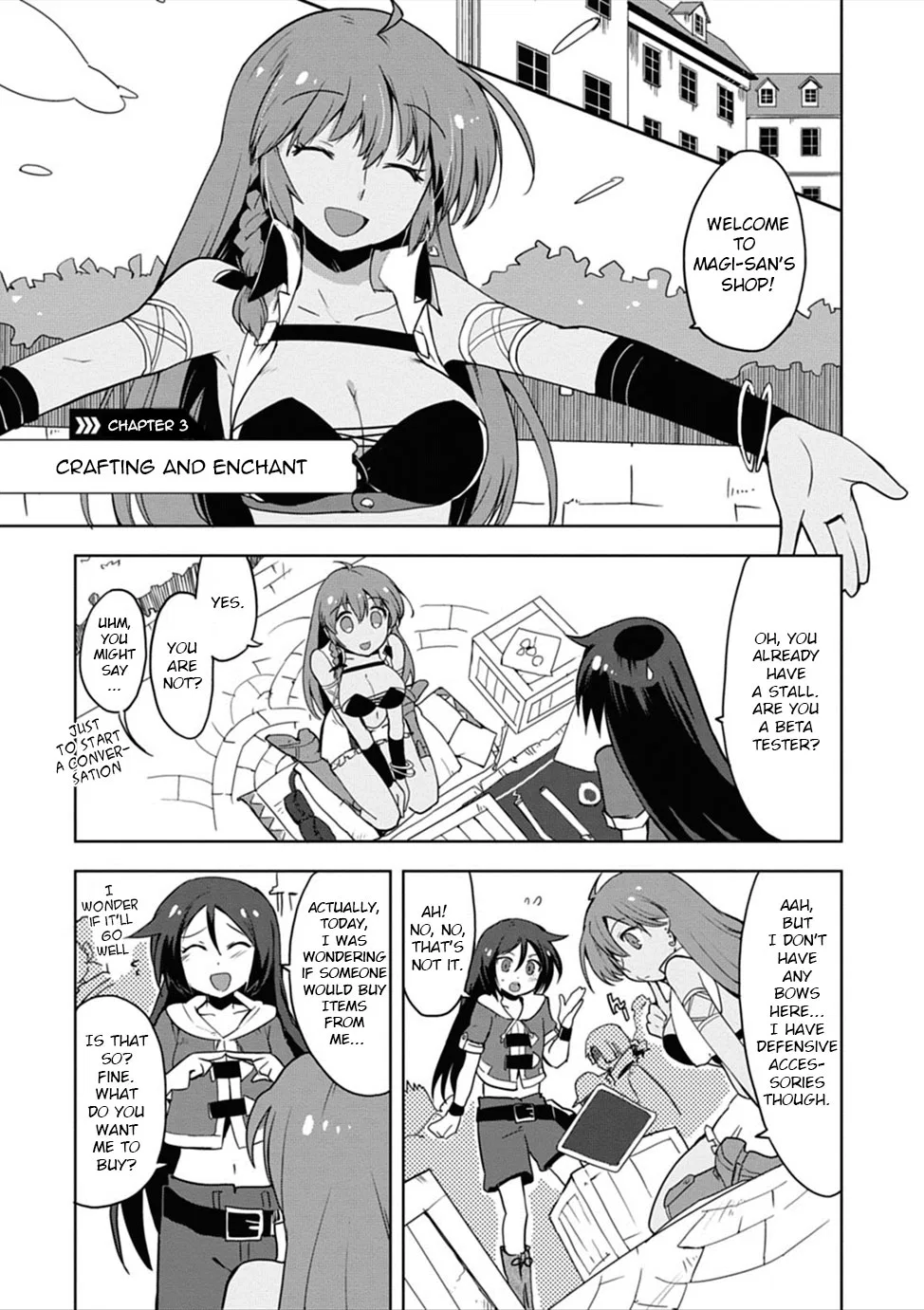 Only Sense Online Chapter 3 – Page 1