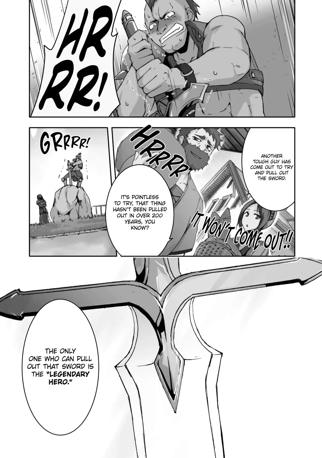 Mannen D-rank No Chuunen Boukensha, Yotta Ikioi De Densetsu No Ken Wo Hikkonuku Chapter 1 – Page 1