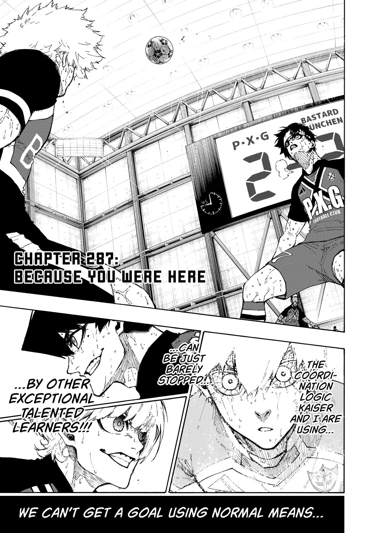 Blue Lock Chapter 287 – Page 1