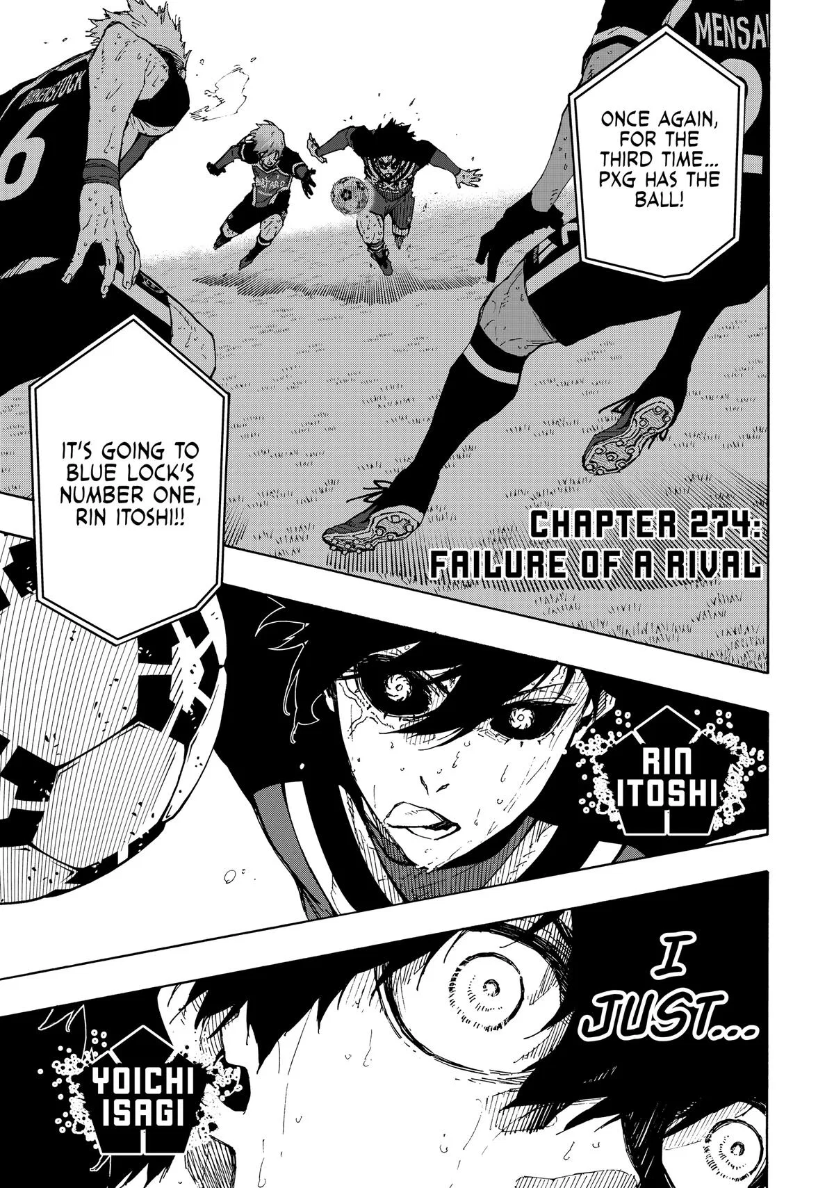 Blue Lock Chapter 274 – Page 1