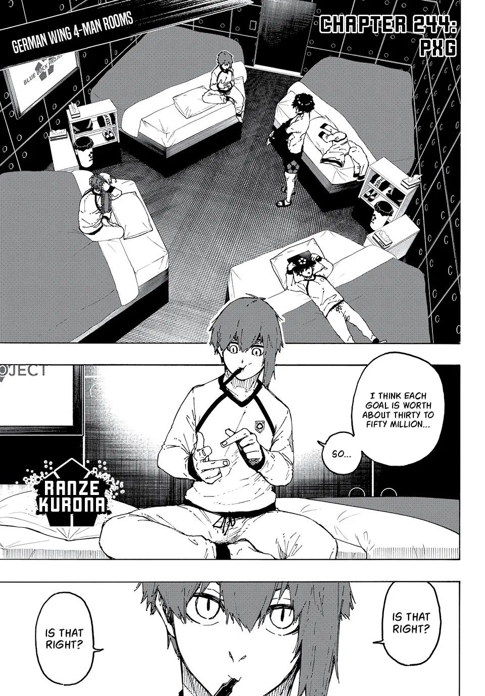 Blue Lock Chapter 244 – Page 1