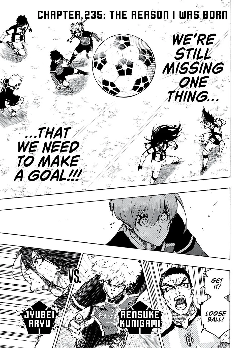 Blue Lock Chapter 235 – Page 1