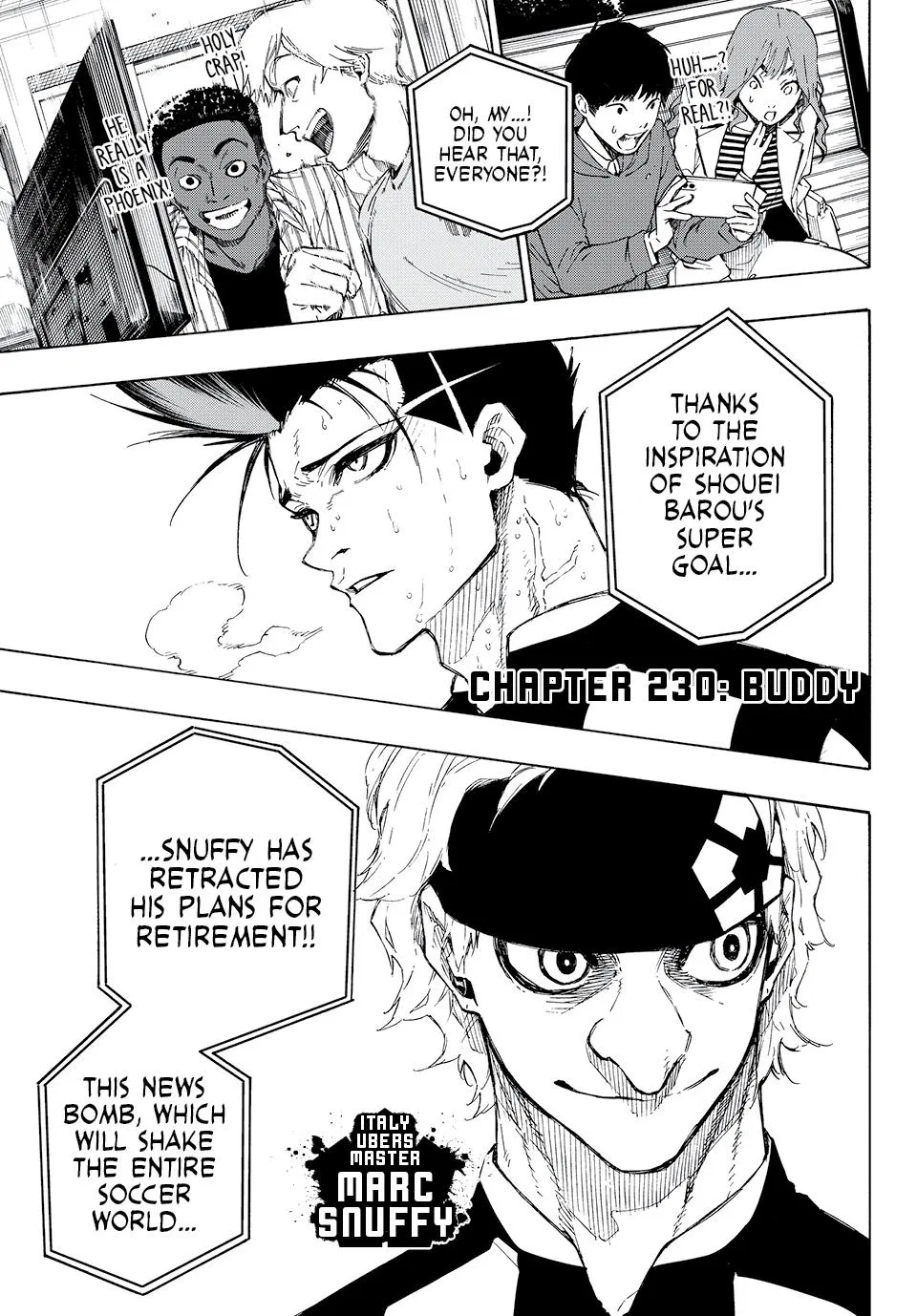 Blue Lock Chapter 230 – Page 1