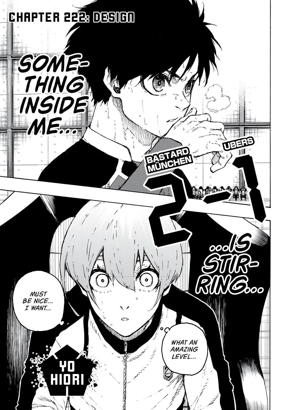 Blue Lock Chapter 222 – Page 1