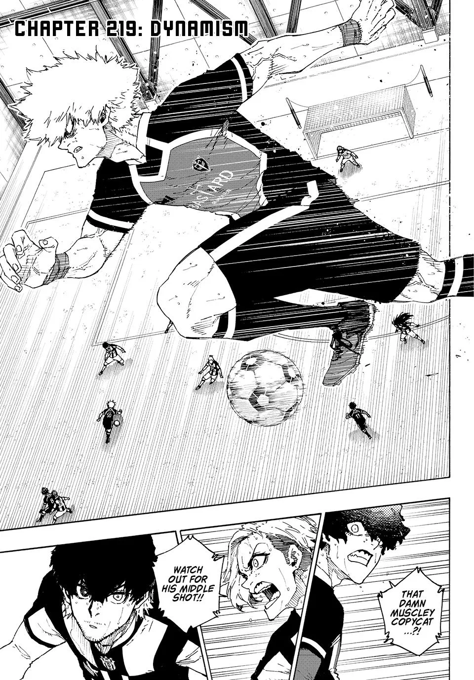 Blue Lock Chapter 219 – Page 1