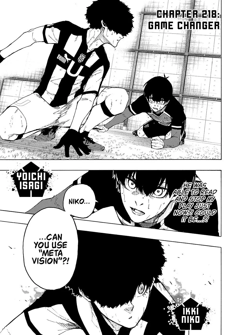 Blue Lock Chapter 218 – Page 1