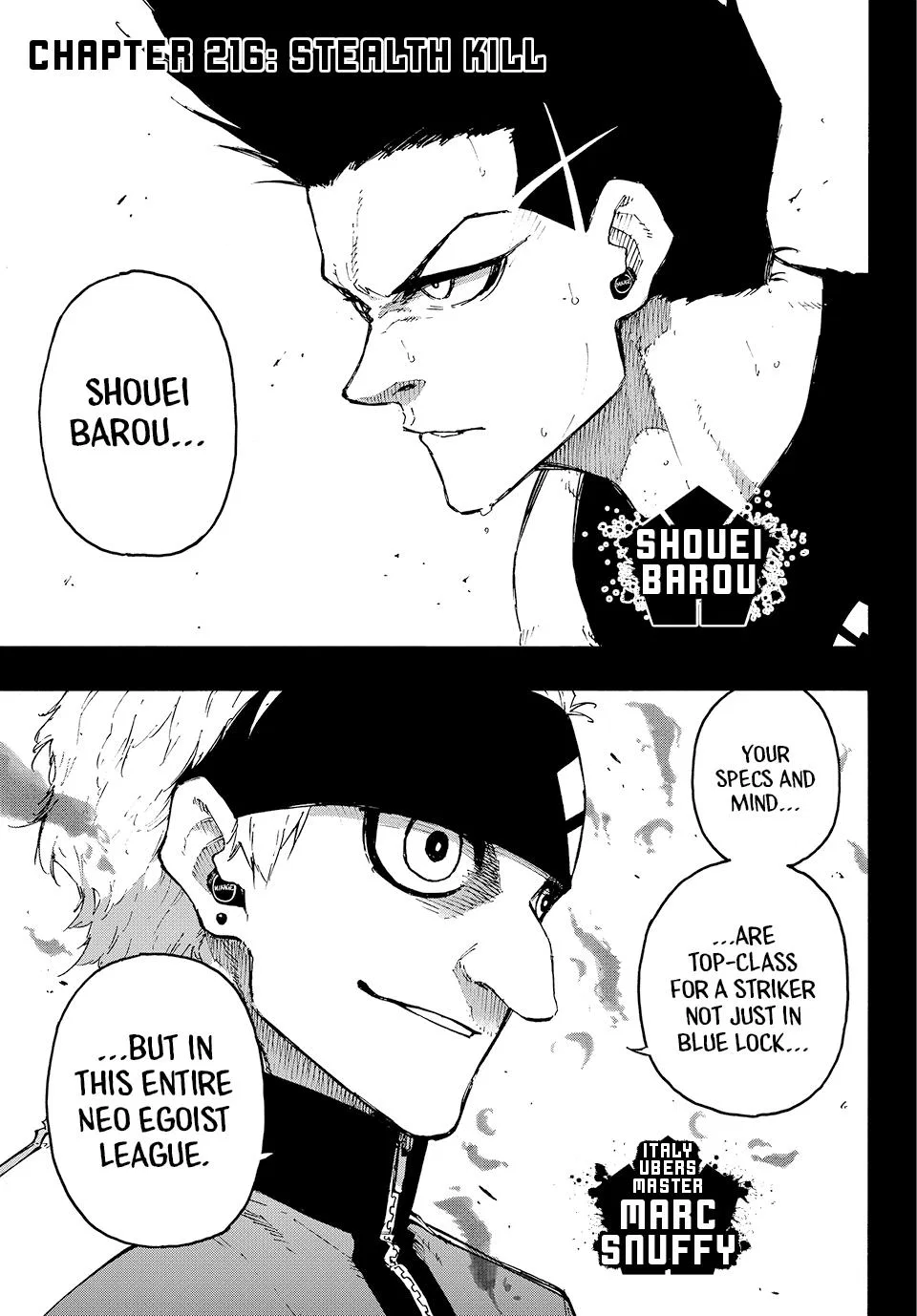 Blue Lock Chapter 216 – Page 1